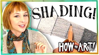 HOW TO ART  How to Shade with Pencil [upl. by Thad235]