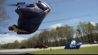 Child injured when bounce house at church festival blew away speaks out [upl. by Urdna]