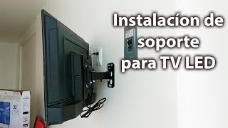 SOPORTE PARA PANTALLA DE TV LED [upl. by Tiffa]