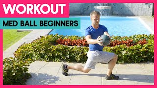 Medicine Ball Workout for Beginners [upl. by Aihtennek]