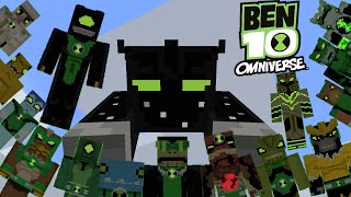 Minecraft Ben 10 Mod Showcase Part 4 Omniverse The Omnitrix [upl. by Gweneth]