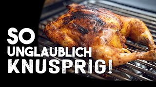 Saftiges Grillhähnchen  Die BESTE Methode für ein perfektes Ergebnis [upl. by Kjersti934]