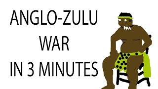 AngloZulu War  3 Minute History [upl. by Sitruc]