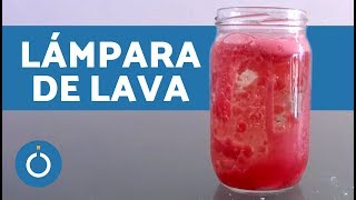 Lámpara de lava casera  Manualidades fáciles [upl. by Otrebla]