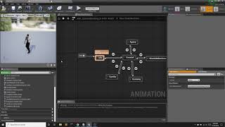 Unreal Engine Tutorial Animation State Machine [upl. by Ennahs]