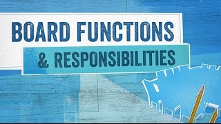 Startup Boards Board Functions and Responsibilities [upl. by Metah]