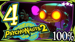 Psychonauts 2 Walkthrough Part 4 XB1 PS4 PC 100 [upl. by Gadmon]