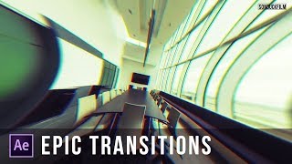 Create 3 Popular Transitions in After Effects  Tutorial [upl. by Sky]