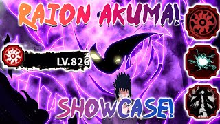 Shindo Life  FULL SAMURAI SPIRIT RaionAkuma Showcase  PVP [upl. by Hnahc]