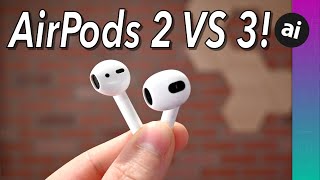 AirPods 2 VS AirPods 3 Full Compare [upl. by Glen]