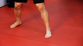 How to Do Footwork  Kickboxing Lessons [upl. by Marba]