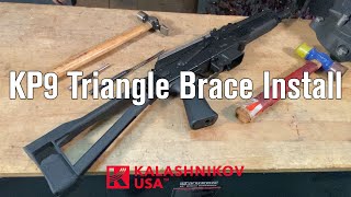 KUSA KP9 Triangle Brace Installation [upl. by Virginia]