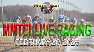 26 February 2025  Philippines Horse Racing Live  Metro Manila Turf Club Inc [upl. by Aneri]