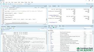 Formation R Cours 16  Analyser une variable qualitative [upl. by Ennelram]