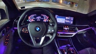 2020 BMW X5 xDrive40i  Ambient Lighting amp POV Night Drive [upl. by Aniuqaoj738]