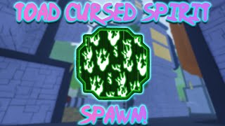 Shindo Life  Toad Cursed Spirit Spawn and Location [upl. by Consalve97]