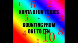 Learn Papiamento  Lesson 2  Counting 1 to 10 [upl. by Inad]