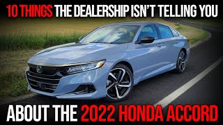 2022 Honda Accord Tips and Tricks [upl. by Llednar]