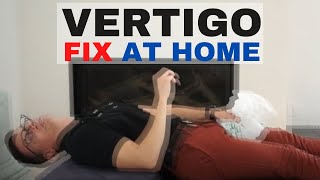 How to Fix CURE VERTIGO BPPV at Home  How To Do the Epley Maneuver [upl. by Akehsal]