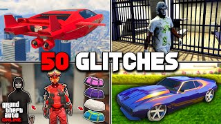 50 Glitches In GTA 5 Online [upl. by Errol]