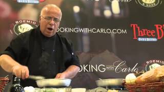 Cooking With Carlo 15  Veal Scallopini Piccata [upl. by Motch648]