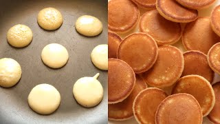 Mini Pancakes In 5 Minutes  Pancake Cereal  Easy Breakfast Recipe [upl. by Carmela]