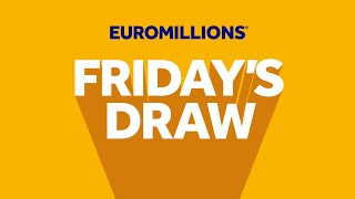 The National Lottery EuroMillions draw results from Friday 06 September 2024 [upl. by Colson487]