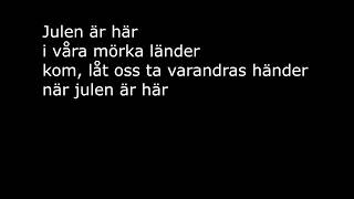 Julen är här lyrics [upl. by Akenom]