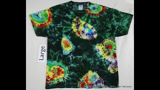 How to Tiedye the Geode Design  Tying of it [upl. by Leshia]