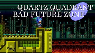 Sonic CD  Quartz Quadrant Bad Future Sega Genesis 16bit Remix [upl. by Akinam]