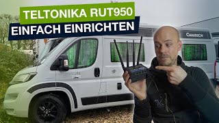 Teltonika RUT950 einrichten  WLAN amp LTE deutsch [upl. by Gemma318]