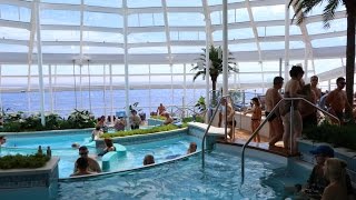 Anthem Of The Seas  Solarium Tour [upl. by Peonir]