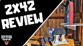 2x42 Belt Grinder  Sander Review  Worth It [upl. by Feinstein]