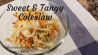 Sweet and Tangy Coleslaw  Jill 4 Today [upl. by Dunseath]