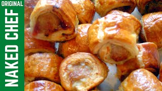 Christmas SAUSAGE ROLLS  How to make recipe Snack food [upl. by Thora]