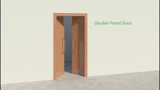 Double Door  Revit Tutorial [upl. by Suiratnod]