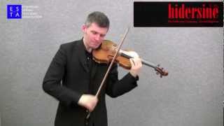 Improve your Martele Violin Bowing  Violin Tips and Techniques [upl. by Kippie]