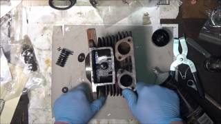 Kohler kt17 Rebuild Part 9 Rings Pistons and Valves [upl. by Bayly]