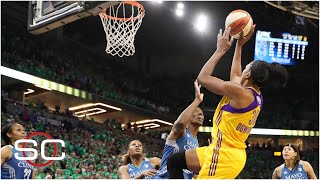 Top 10 WNBA plays of alltime  SportsCenter [upl. by Yeznil]