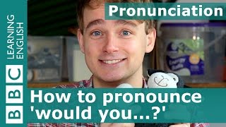 Pronunciation How to pronounce would you [upl. by Idalla]