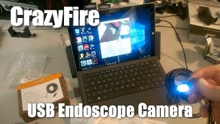 CrazyFire Endoscope Inspection Camera [upl. by Airetnohs266]