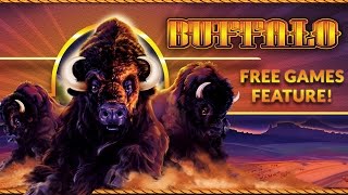 Buffalo  Free Games Feature [upl. by Oivaf]