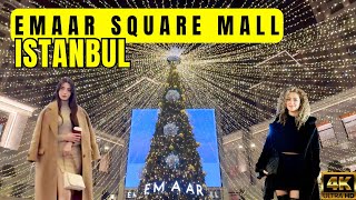 🇹🇷 Turkey İstanbul Emaar Square Mall 4K [upl. by Wixted]