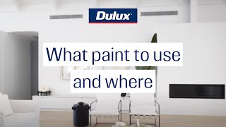 What paint to use and where  Dulux [upl. by Mosira]