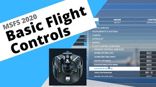 Basic Flight Controls  Microsoft Flight Simulator 2020 [upl. by Ladnyk]