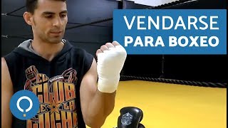 Vendarse la mano para boxeo [upl. by Varney]