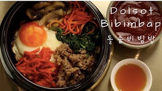 Resep Dolsot Bibimbap ala KOREA  Korean Stonepot Bibimbap  돌솥비빔밥 만들기 레시피 [upl. by Eniretak201]