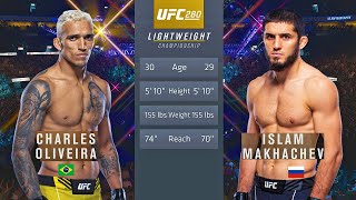 UFC 280 Oliveira vs Makhachev Full Fight [upl. by Leyameg]