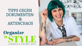 HOW TO Akten und Dokumente ordnen  ORGANIZE N STYLE  sixx [upl. by Chipman]