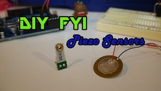 DIY FYI Piezo Sensors [upl. by Vashti146]